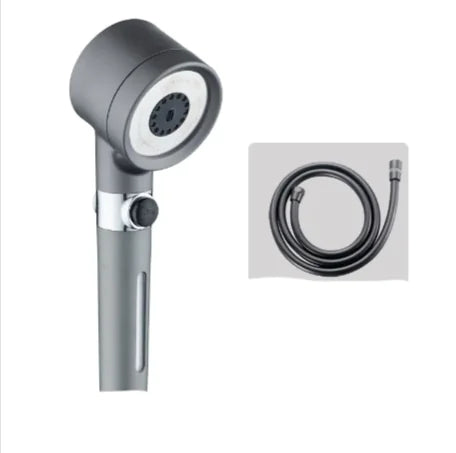 Cabezal de Ducha de Alta Presión de 3 Modos – Grifo Portátil con Filtro y Lluvia